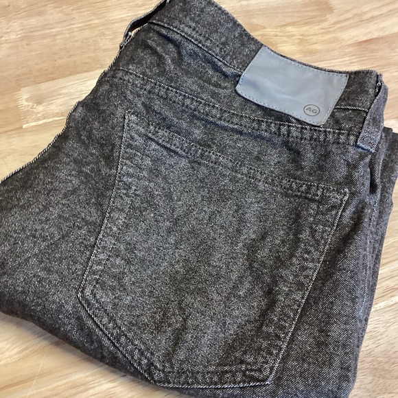 Mens Adriano Goldschmied The Graduate Heathered Brown Tailored Jeans 33x34 - Picture 1 of 9